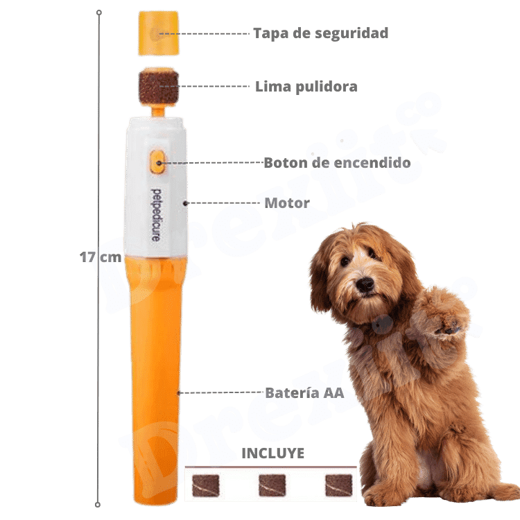 PETLI™ - Lima para las uñas de tus mascotas. + REGALO EXTRA